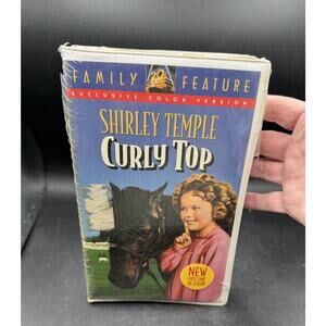 Curly Top Shirley Temple VHS - Sealed - 1994(1935) Clamshell Brand New!